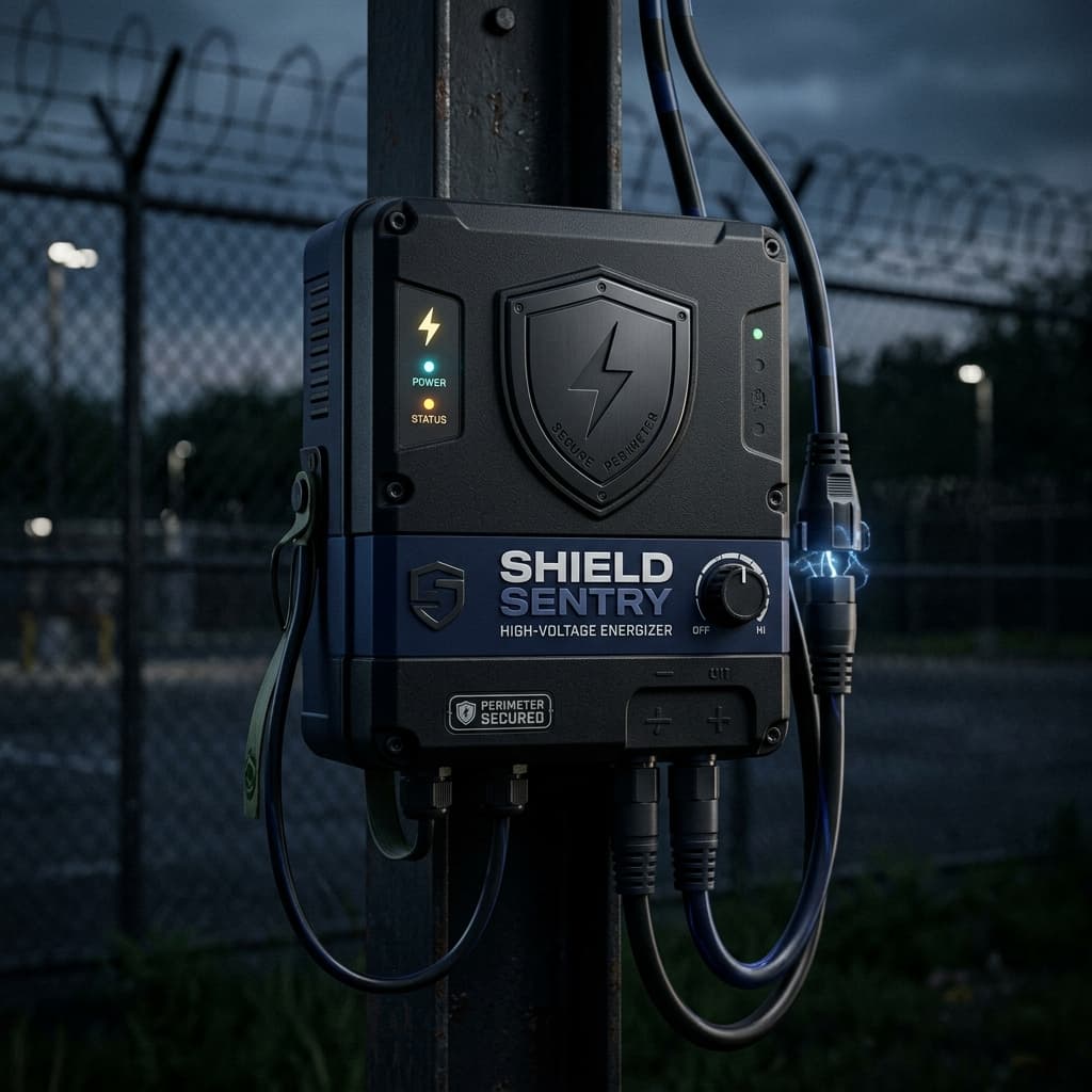 Industrial Electric Perimeter Fence Energizer