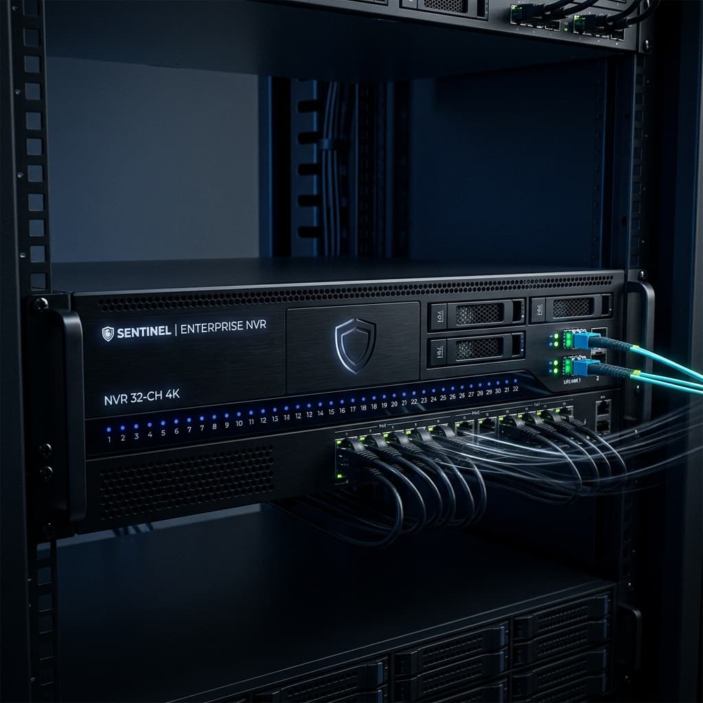 32-Channel 4K NVR Network Video Recorder